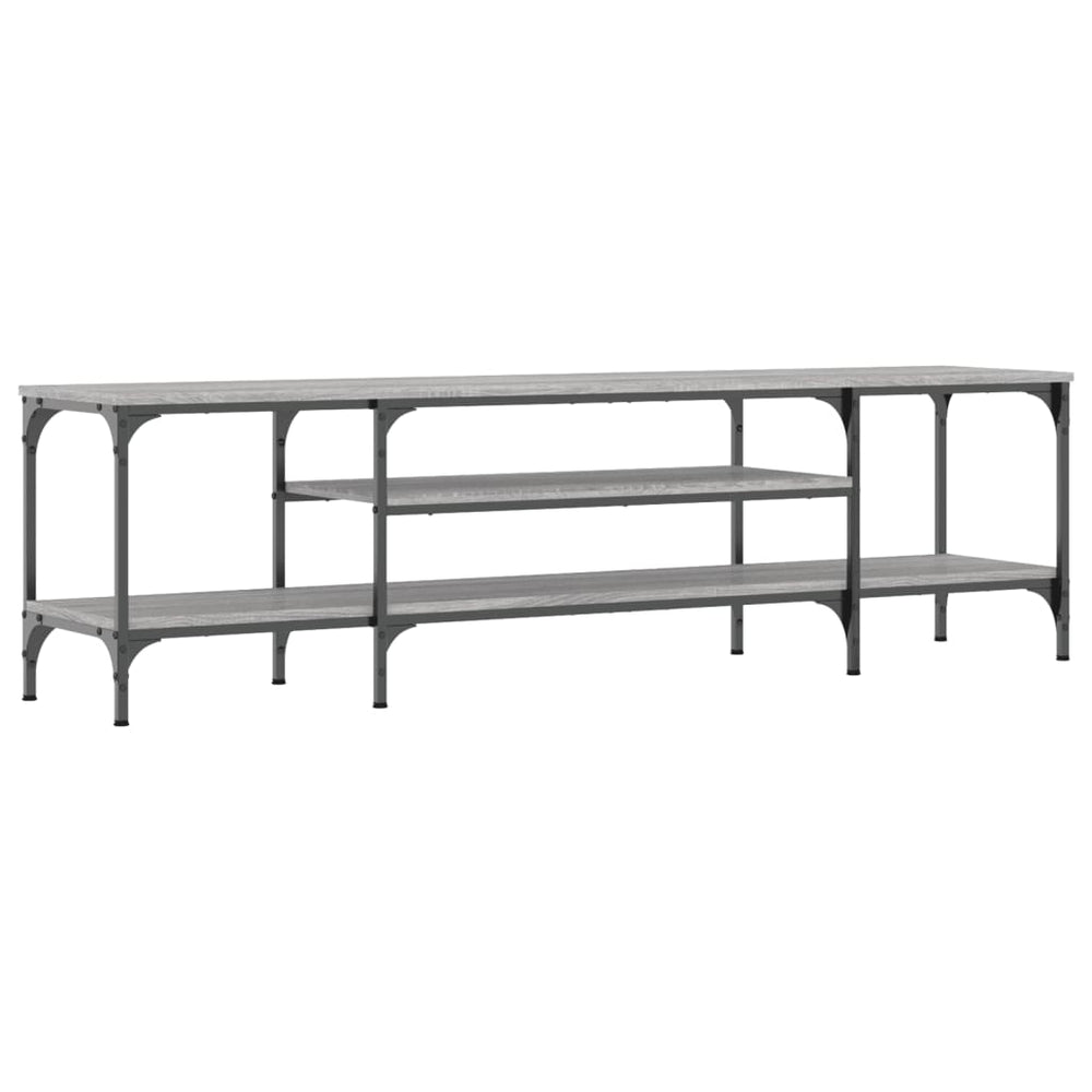 Grauer TV-Schrank Sonoma 161 cm