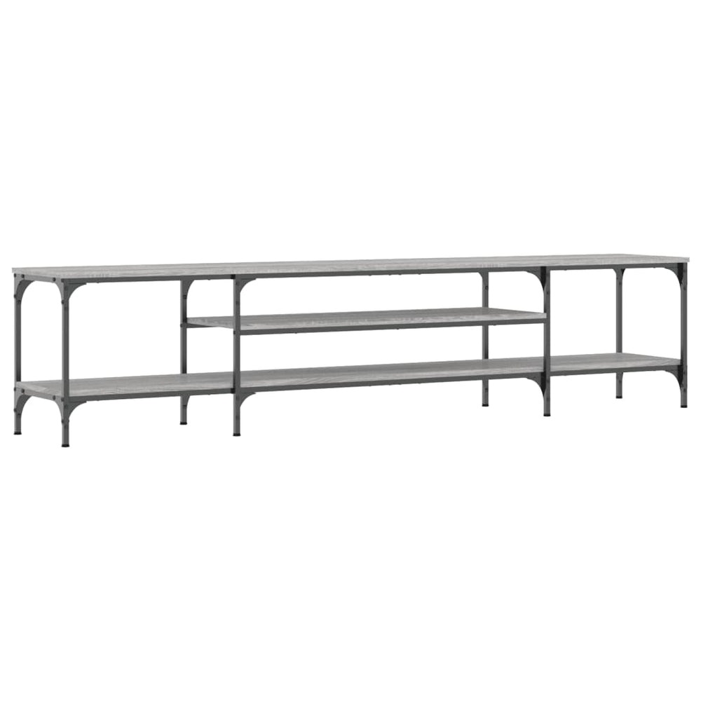 Grauer TV-Schrank Sonoma 201 cm
