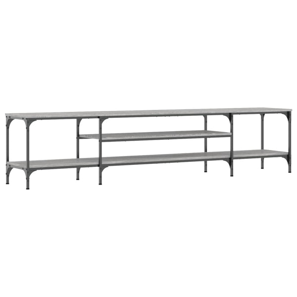 Grauer TV-Schrank Sonoma 201 cm