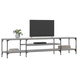 Grauer TV-Schrank Sonoma 201 cm
