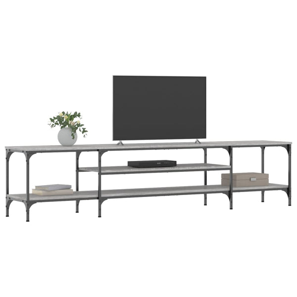 Grauer TV-Schrank Sonoma 201 cm