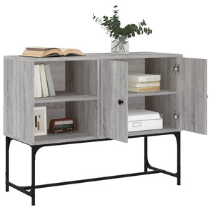 Graues Sideboard Sonoma 100 cm