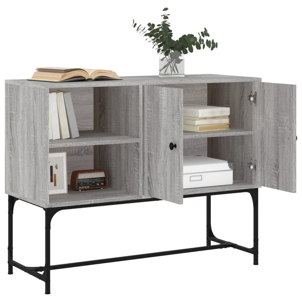 Graues Sideboard Sonoma 100 cm