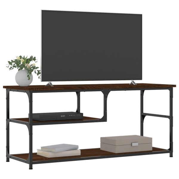 TV-Schrank Braun Eichenoptik 103cm