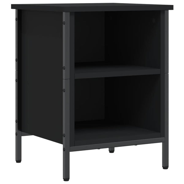 Schuhregal Schwarz Holzwerkstoff 38x35x50 cm