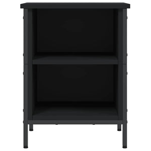 Schuhregal Schwarz Holzwerkstoff 38x35x50 cm