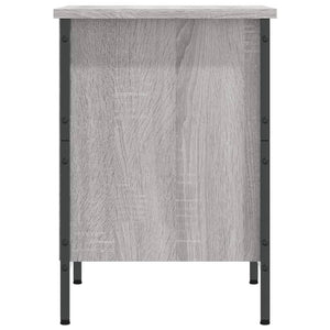 Schuhregal Grau Sonoma Holz