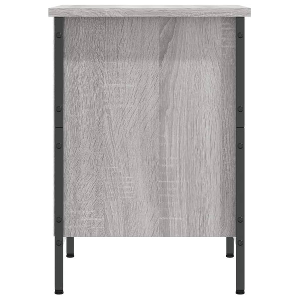 Schuhregal Grau Sonoma Holz
