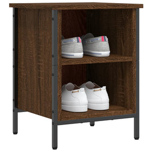 Schuhregal Eiche Braun 38x35x50 cm