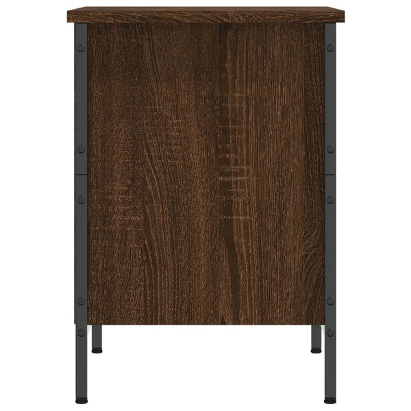 Schuhregal Eiche Braun 38x35x50 cm