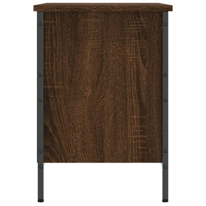 Schuhregal Braun Eichen-Optik 69x35x50 cm