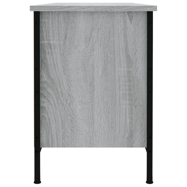 Schuhregal Grau Sonoma 100x35x50 cm