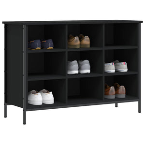 Schuhregal Schwarz 100 cm