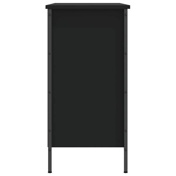 Schuhregal Schwarz 100 cm