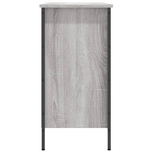 Schuhregal Grau Sonoma 100x35x70 cm