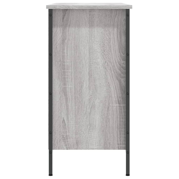 Schuhregal Grau Sonoma 100x35x70 cm