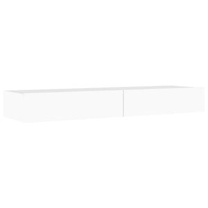 TV-Schrank mit LED Weiß 120cm