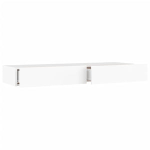 TV-Schrank mit LED Weiß 120cm