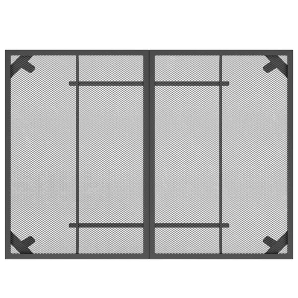 Anthrazit Gartentisch 110x80 cm Stahlgitter