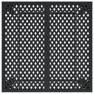 Anthrazit Gartentisch 80x80 cm Stahl