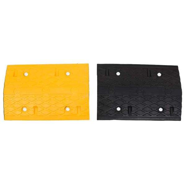 Bodenschwelle Gelb & Schwarz 420x32,5x4 cm Gummi