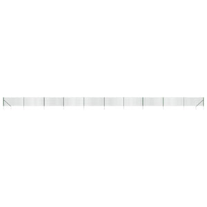 Maschendrahtzaun mit Bodenhülsen Grün 0,8x25 m