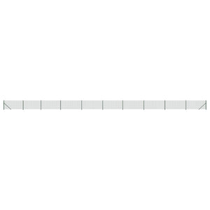 Maschendrahtzaun mit Bodenflansch Grün 1x25 m
