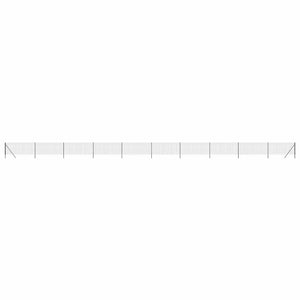 Maschendrahtzaun Anthrazit 1x25 m Verzinkter Stahl