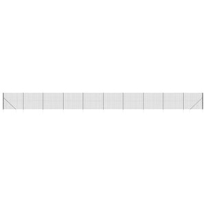 Maschendrahtzaun mit Bodenhülsen Anthrazit 1,8x25 m