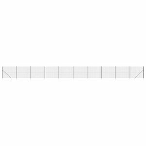 Maschendrahtzaun mit Bodenhülsen Anthrazit 1,4x25 m