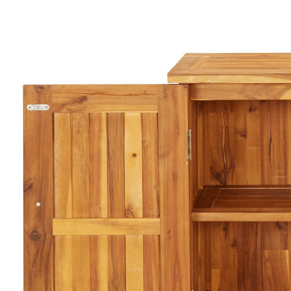 Gartenschrank Akazie 75x35x70cm