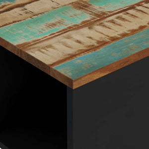 vidaXL Table basse 60x50x35 cm en bois de récupération massif