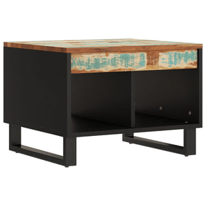 vidaXL Table basse 55x50x40 cm en bois de récupération massif