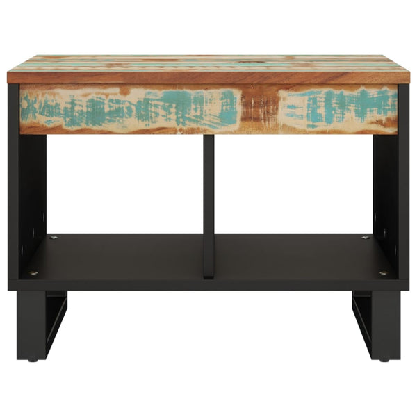 vidaXL Table basse 55x50x40 cm en bois de récupération massif