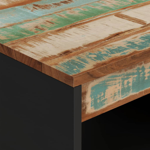 vidaXL Table basse 55x50x40 cm en bois de récupération massif