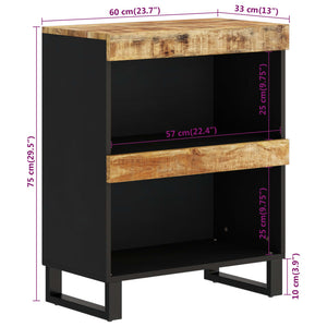 Mango Beistellschrank 60x33x75 cm