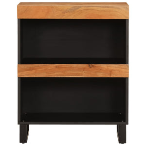 Akazie Beistelltisch Massivholz 60x33x75 cm