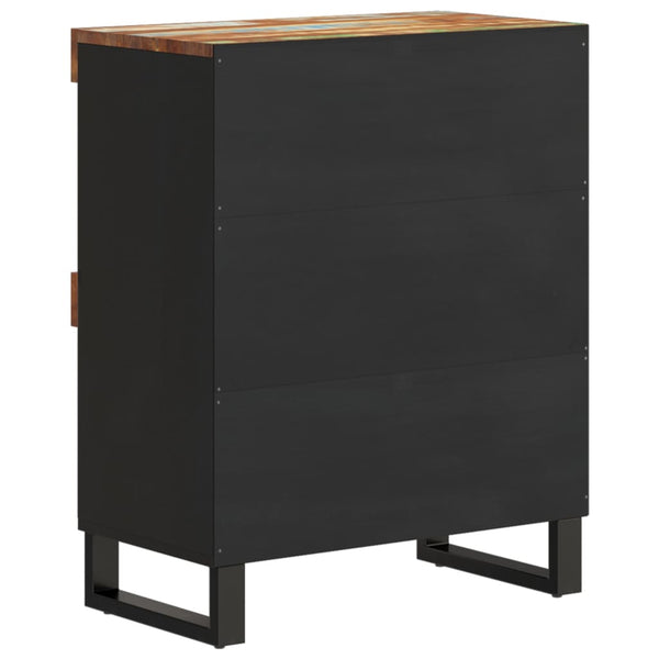 Nachttisch Altholz Massiv 60x75 cm
