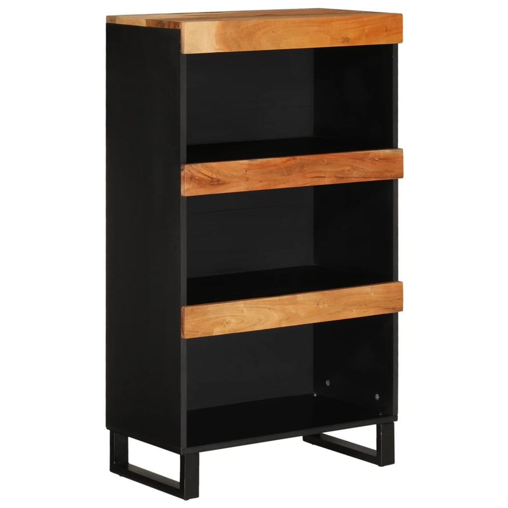 vidaXL Side Table 60x33x107 cm Solid Acacia Wood