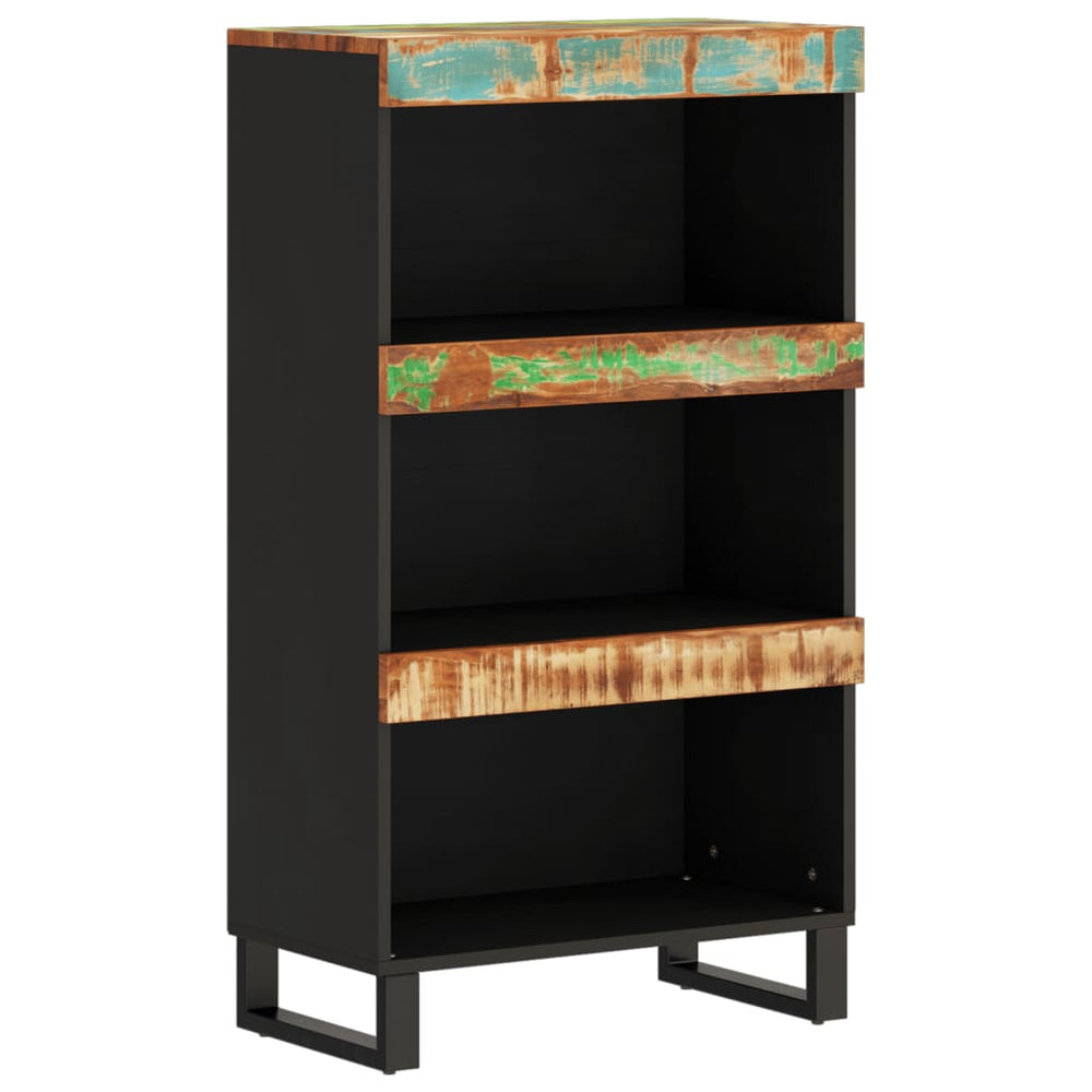 vidaXL Side Table 60x33x107 cm Solid Reclaimed Wood