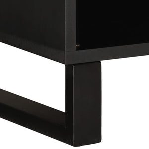 Altholz Beistelltisch Massiv 60x33x107 cm
