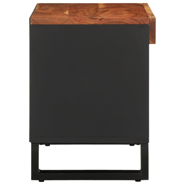 TV-Schrank Akazie Massivholz 85 cm