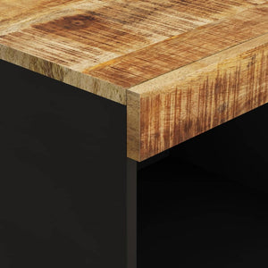 Massivholz Mango Beistellschrank 85cm
