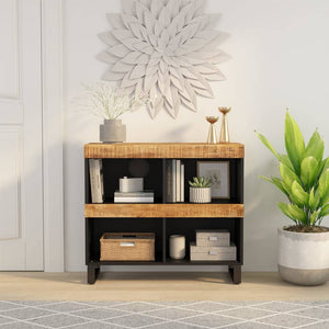 Massivholz Mango Beistellschrank 85cm