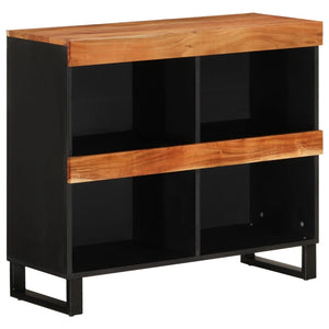 Akazie Beistelltisch Massivholz 85x33x75 cm