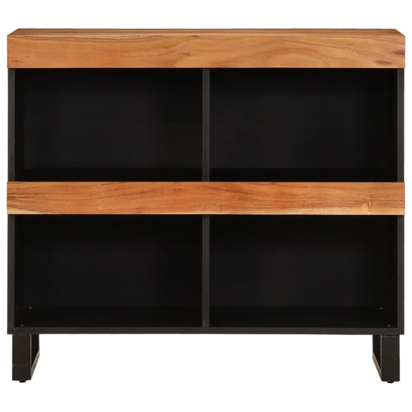 Akazie Beistelltisch Massivholz 85x33x75 cm