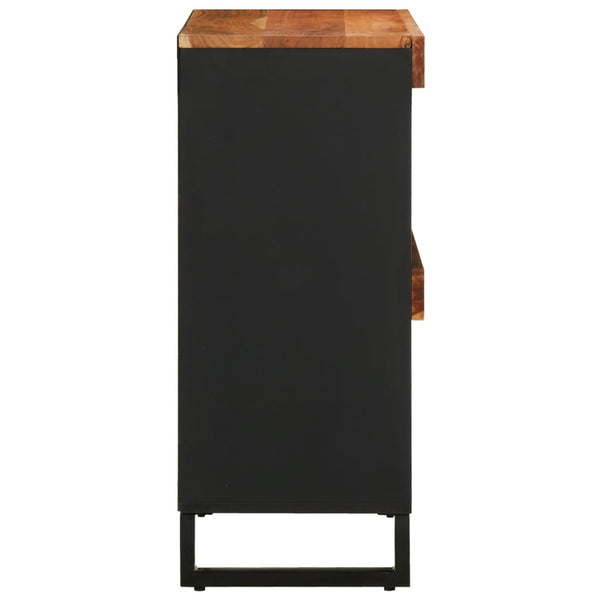 Akazie Beistelltisch Massivholz 85x33x75 cm