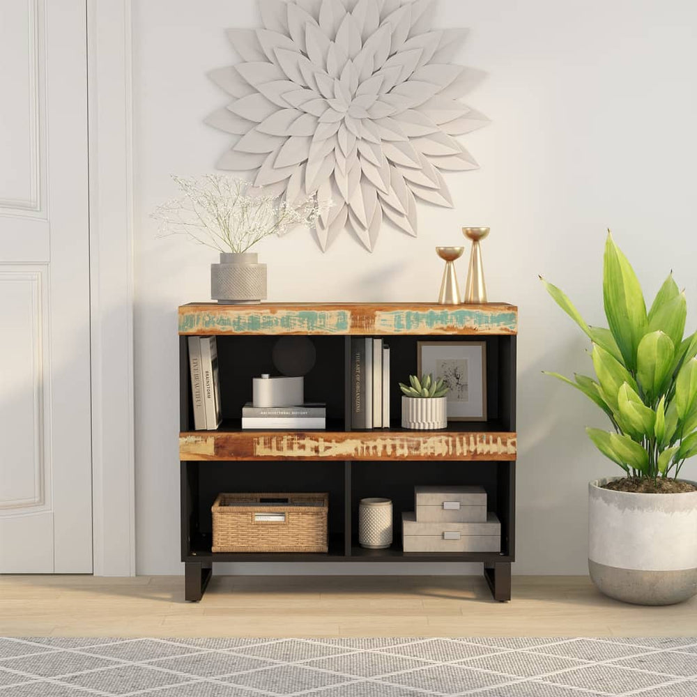 vidaXL Console Table 85x33x75 cm Solid Reclaimed Wood