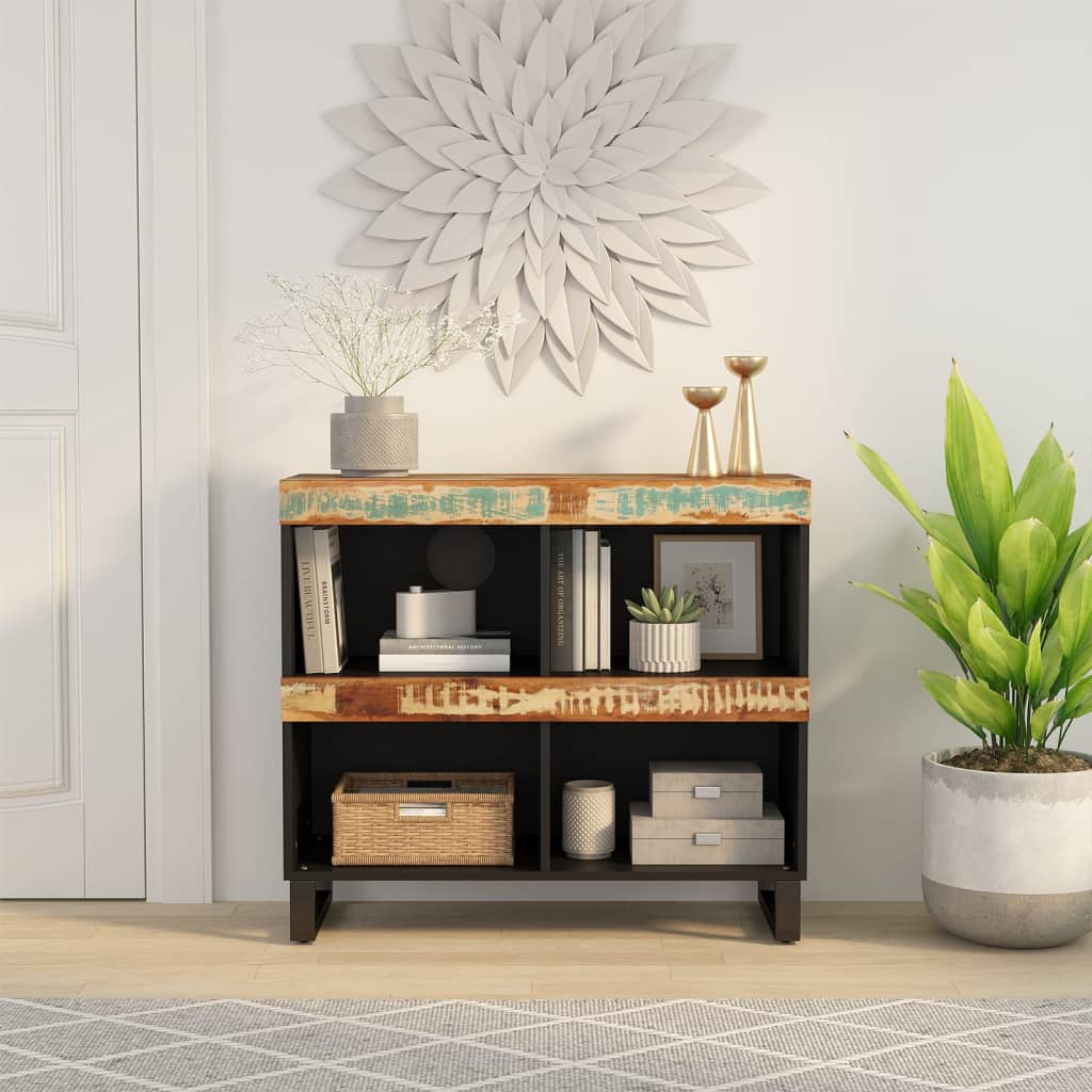 Beistelltisch Altholz Massiv 85x33x75 cm
