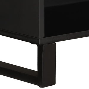 Akazie Beistelltisch Massivholz 85x33x107 cm